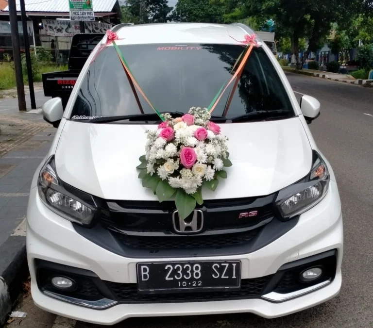 Bunga mobil+ bucket - toko bunga kuningan